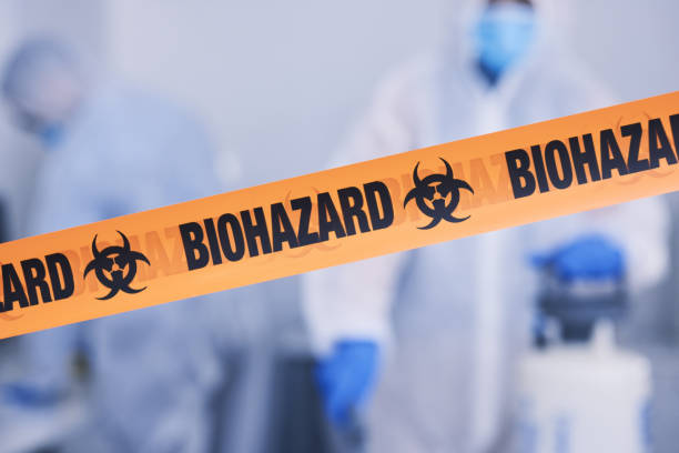 Professional Blood Cleanup technician working in Meredith, NH